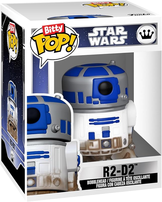 Bitty POP! Box Bundle: Star Wars - Bitty Box and 10 Mini Figures - Luke Skywalker, Darth Vader, Han Solo and more