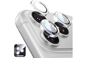 MAGIC JOHN for iPhone 17 Pro Max/17 Pro Camera Lens Protector [Alignment Kit&1:1 Invisible Fit] 9H Aerospace Tempered Glass, Ultra HD, Metal Individual Ring, Set of 2,Clear