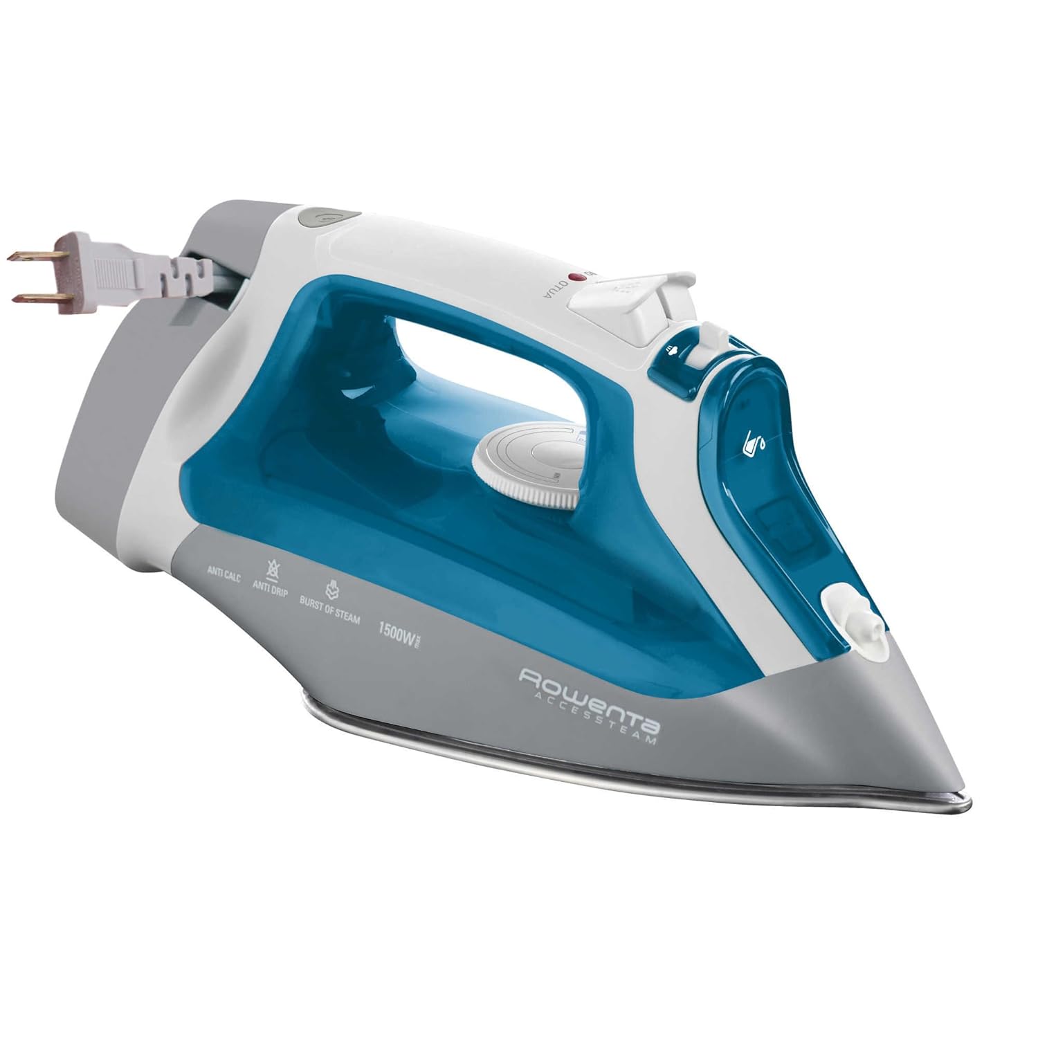 ROWENTAR ACCESSSTEAM CORD REEL IRON IN BLUE