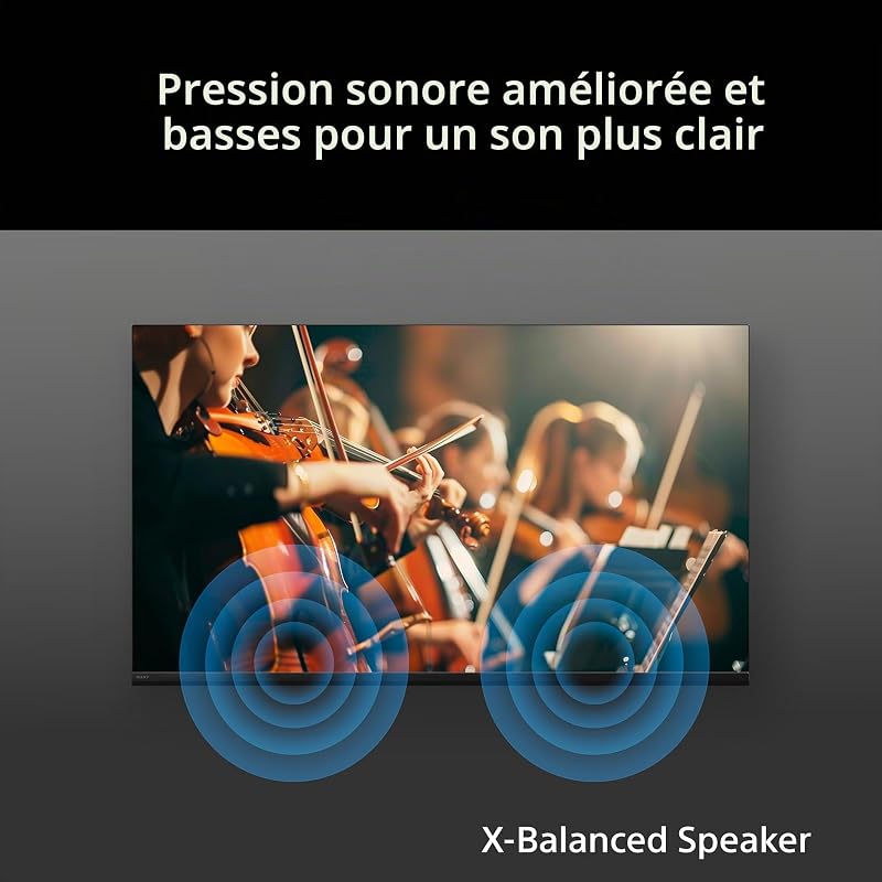 BRAVIA 3 II Direct LED 65" | X-Balanced Speaker | Dolby Vision/Atmos | IMAX Enhanced | Google TV (2025) | Google Cast | Apple AirPlay 2| Dashboard Eco 2 | Menu Jeu 2