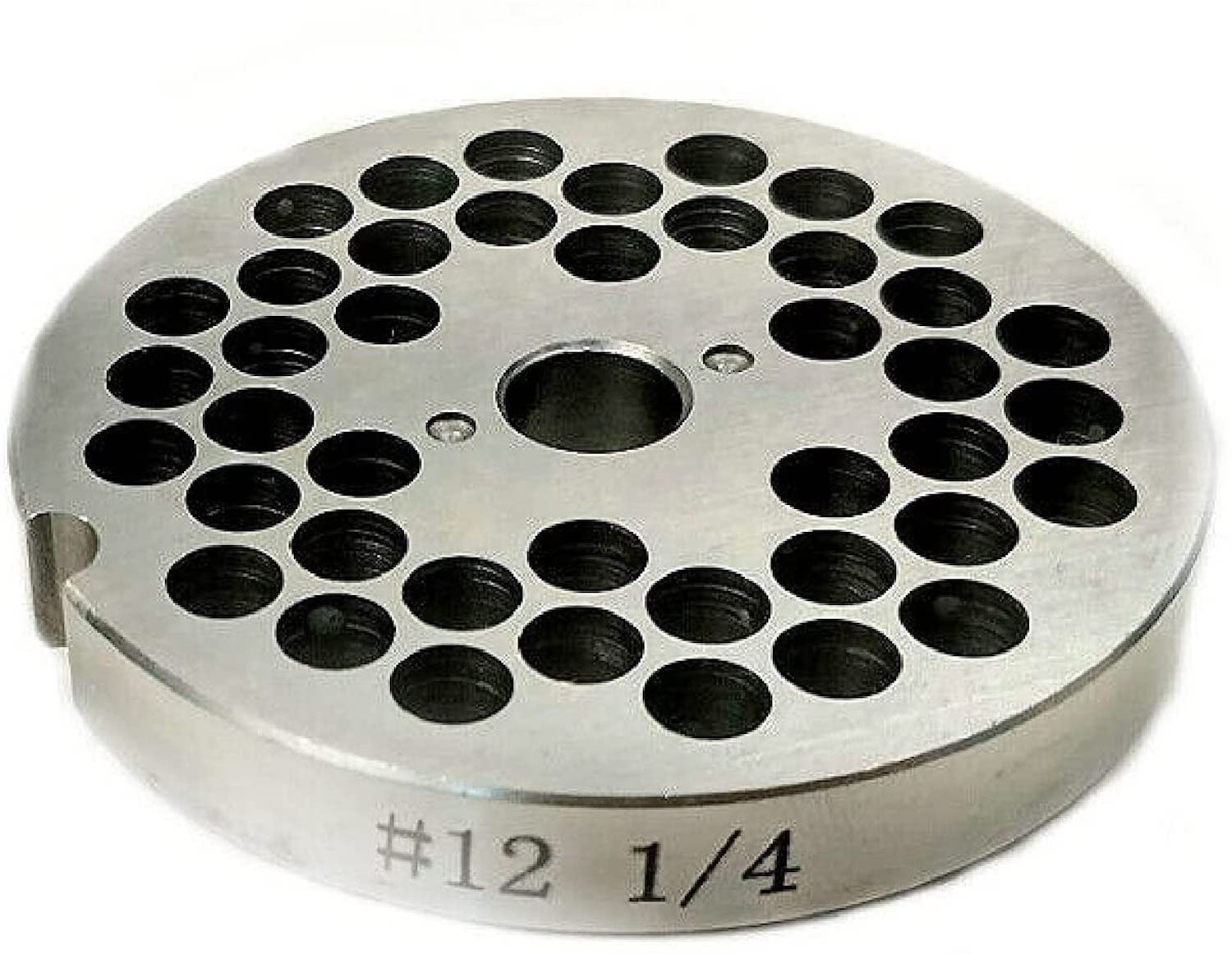 Photo 1 of #12 1/4 (6mm) Coarse Sausage Grind Reversible Meat Grinder Plate - Butcher Better