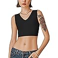 Rolewpy Chest Binder for Transgender FTM Women Binder Bra Tomboy Breast Binder Tank Top