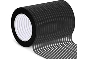 HARIENDNY 20 Rolls 1/8 inch Whiteboard Tape Line, Graphic Tape, Pinstripe Tape for Dry Erase Board, Draping Tape, Gridding Tape for White Board, Art, Office, School, Total Length 512FT(Black)