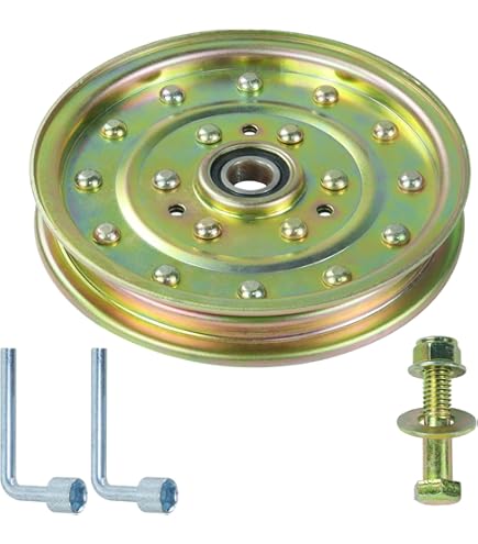 らいらっく Amazon.com: Flat Idler Pulley Replace 126-9196 116-4668 Fit