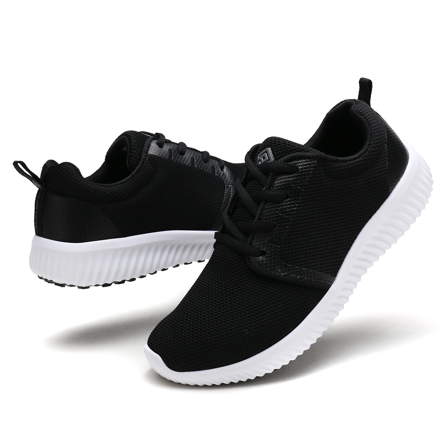 DREAM PAIRS Women's Black White Running Shoes Comfort Sneakers W170389 Size 9 M US
