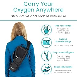 Vive Oxygen Tank Holder Backpack - Portable