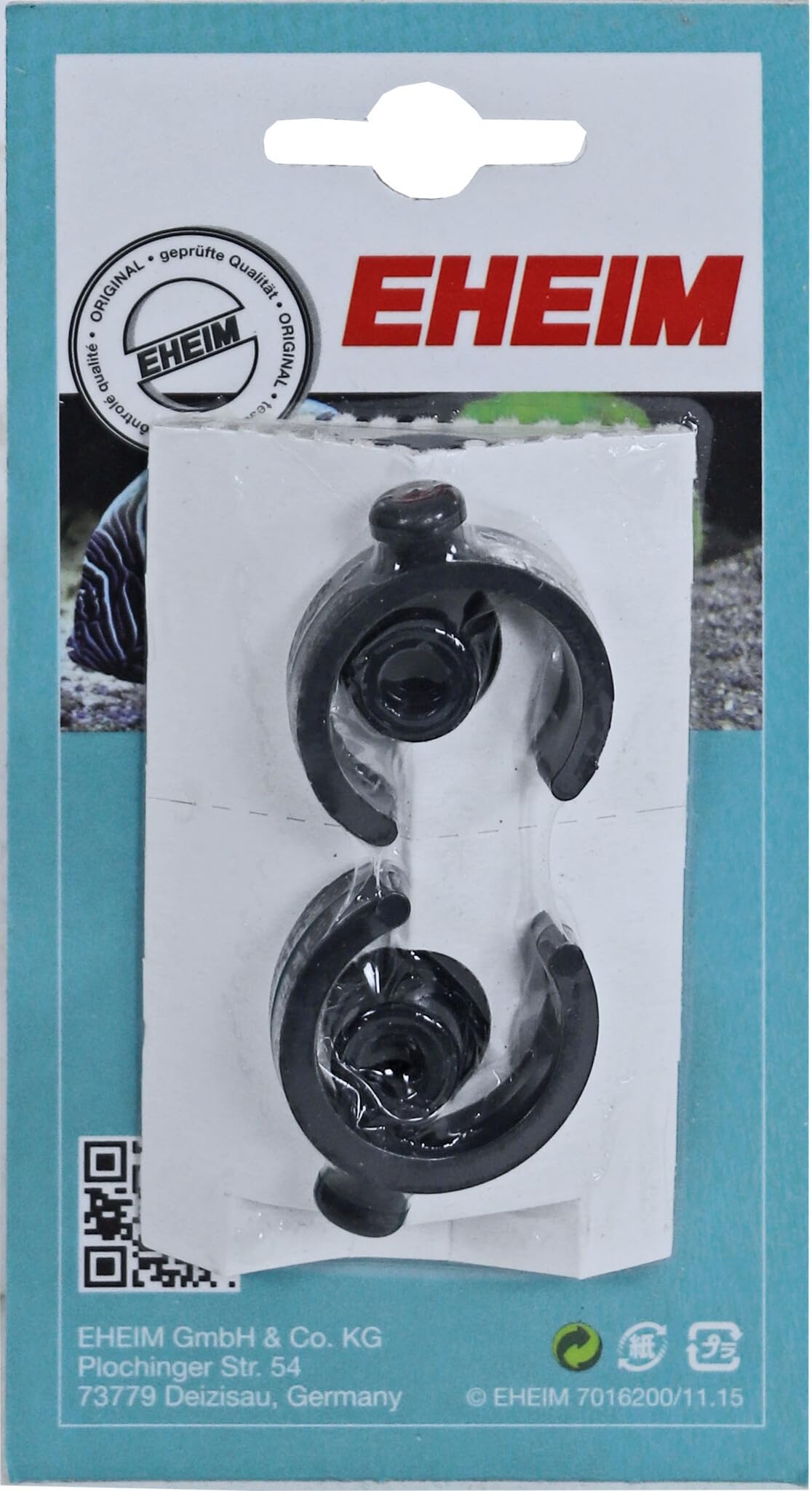 Eheim 4017300 Suction Cup with Clip 25/34mm (2*pk)