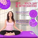 OZE SPORTS Gymnastic Tumble Exercise Mat 6FT Tri Folding Non Slip PU view 5