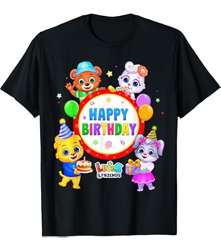 Amazon.com: My 3rd Birthday Celebration | Lucas & Friends Happy