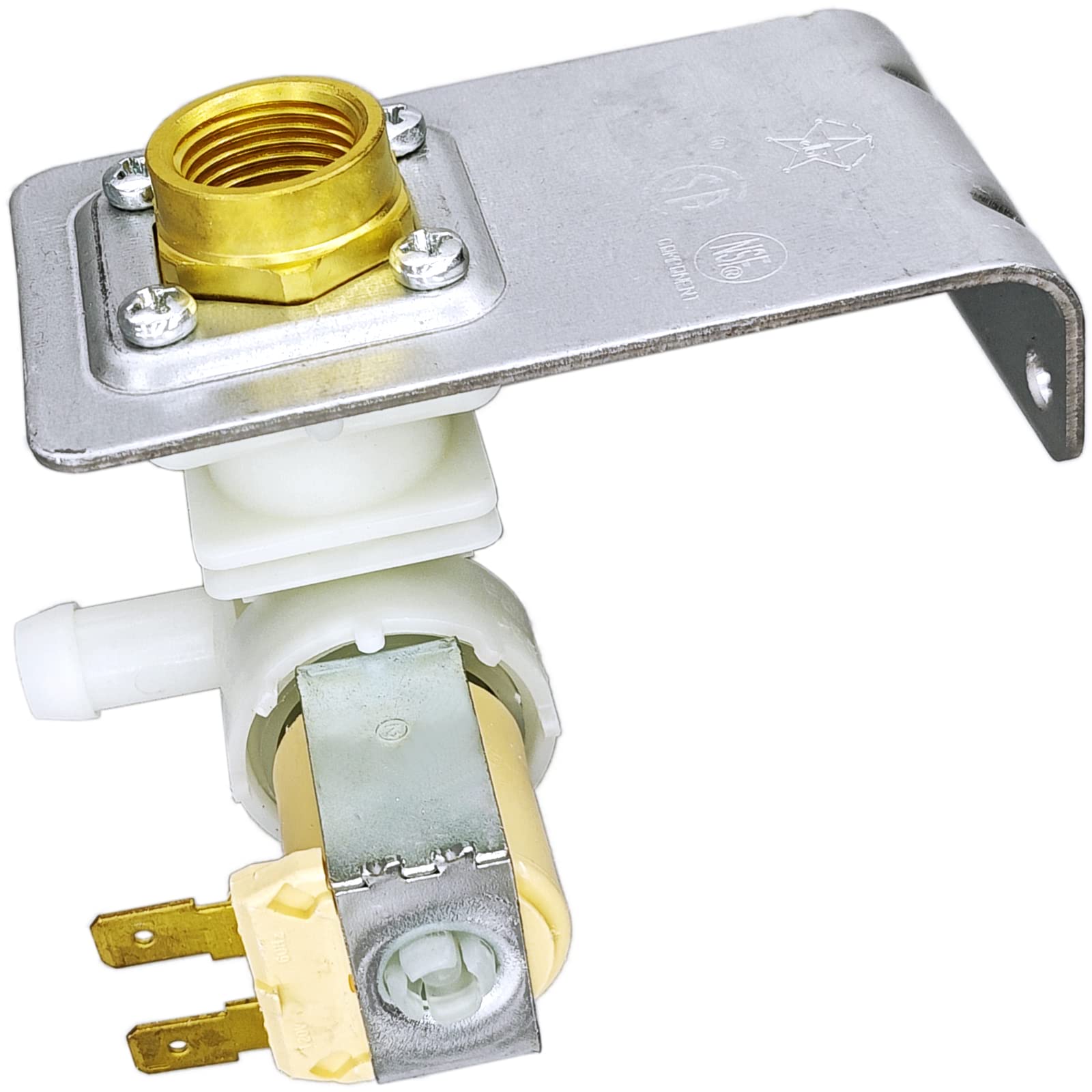 Photo 1 of 154637401 Dishwasher Water Inlet Valve, Dishwasher Water Valve Assembly Replacement Parts 154219601 154359801 154373301 AH1990907 AP4321824 PS1990907