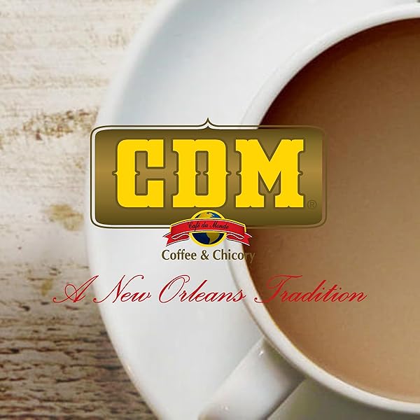 CDM GROUND COFFEE & CHICORY REGULAR GRIND, 13OZ CAN (PACK OF 1)