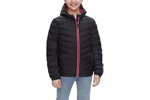 Rokka&Rolla Girls' Ultra Lightweight Packable Down Puffer Jacket Coat