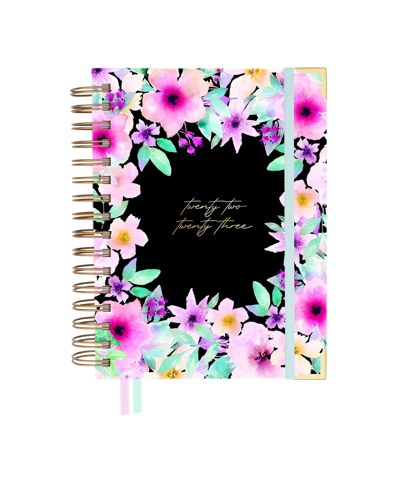Academic Diary 22-23 - Mi - Day Page - A5-15 x 20 cm - Wire-O Binding - Spanish - English - Includes Stickers, 2 Tabs and 1 Document Pocket Takenote