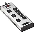 Tripp Lite Surge Protector Power Strip 8-Outlet Metal 1 USB-A & 1 USB C Charging Ports 3.9A Shared 8ft Cord (TLM88USBC)