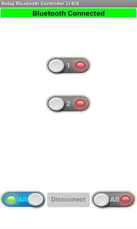 Relay Bluetooth Controller 2/4/8 - NO AD'S