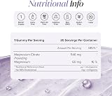 Novomins Kids Magnesium Gummies 546 mg 30 Gummies Vegan Gluten Free view 4