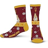 For Bare Feet NCAA Unisex Ncaa Sweater Gnome Holiday Sock