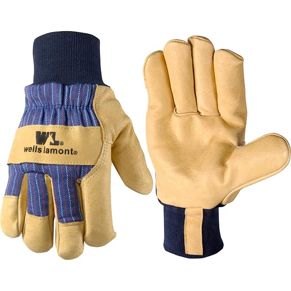 heavy duty insulated leather work gloves