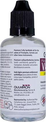 Champion Professional Light Synthetic Valve Oil for Trumpet Cornet Brass view 6