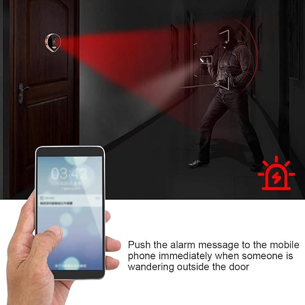 Pwshymi Video Trklingel Erkennung und Erkennung des menschlichen Krpers Funktion Bequemer 43 Zoll Farbbildschirm fr Android fr IOS System Smart Home Gerte
