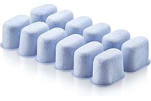 GOODCUPS 12 Water Filters for Breville Espresso Machines - Replacement Charcoal Filters for Breville Coffee Makers(BWF100 Compatible)