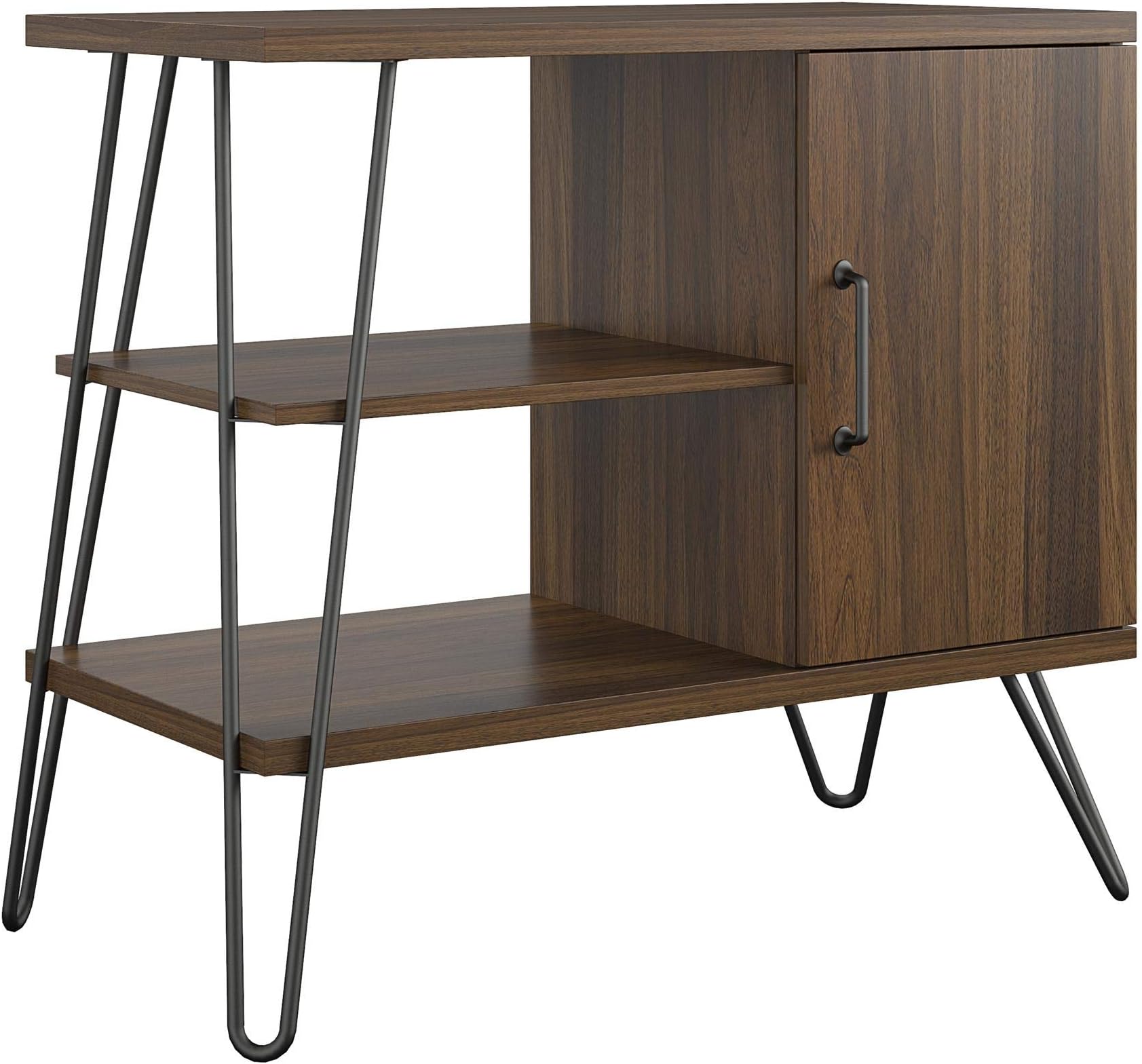 Ameriwood Home Haven 3 Shelf, Walnut Bookcase