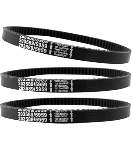 COMET INDUSTRIES 30 Series Assymetric Polyester Drive Belt, 3/4in