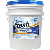 Ultra Fresh 6X Platinum Detergent, 5 Gallon, Fragrance-Free &amp; Dye-Free | Up to 640 Loads per Bucket, for All Machine Types Including HE, Gentle Formula, No Phosphates or Bleach