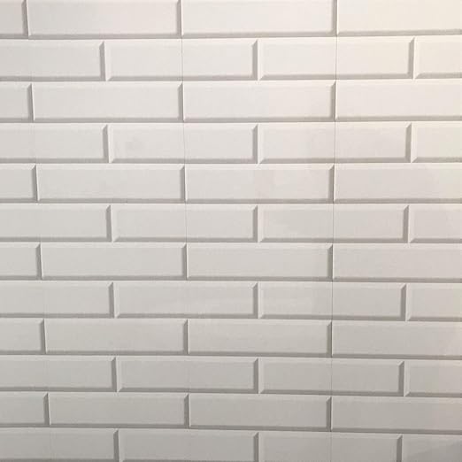 White London Tile Effect Bathroom Wall Panels PVC Bathroom/Kitchen