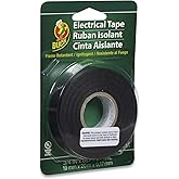 Duck Brand Professional Electrical Tape, 0.75-Inch by 66-Feet, Single Roll, Black (551117)