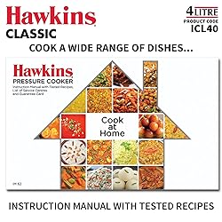 Hawkins Aluminium 4 Litre Classic Pressure