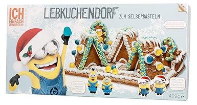 Hack Minions Lebkuchendorf zum Selberbasteln, 499 g