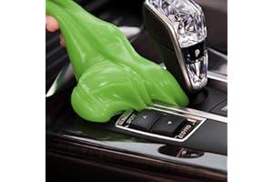 MysticHome for Car Cleaning Gel 160g,Reusable Cleaning Putty for Interior Detailing PC Keyboard, Car Cleaning Supplies, Auto Detailing Tools, Car Slime for Dust Removal, Cleaning Kit(Green, 5.0 OZ)