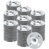 QWORK Foam Board Fasteners Washers, 300 PCS 1-1/8" Steel Washers for Fixing Insulation Board Foam Board