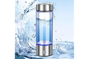 HONBQYCC Hydrogen Water Bottle 2024, Hydrogen Water Bottle Generator Echo Go Water Ionizer, Portable Ion Hydrogenated Water Machine Glass Cup, Improve Water in 3 Min for Home, Office, Travel, Daily Drinking