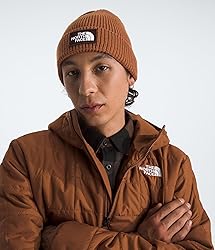 THE NORTH FACE TNF Logo Box Cuffed Beanie | Classic