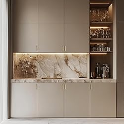 Ravinte 20 Pack Solid 3 Inch Kitchen Square Cabinet