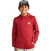 HUK boys Coldfront+ Hoodie, Performance Fishing Hoodie for Kids