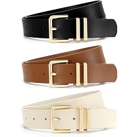 XZQTIVE 3 Pack Women Belts For Jeans Dresses Pants Ladies  display picture 1