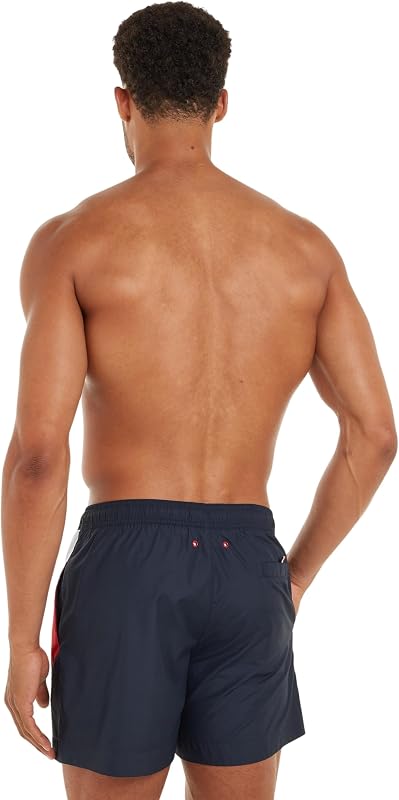 Short de Bain Homme Medium Drawstring Mi-Long, Bleu (Desert Sky), S — photo 2 sur 7