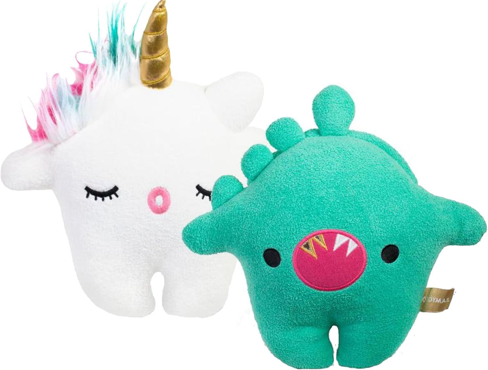 Talkies by Toymail: Dinosaur and Unicorn, Set of 2 | 2-Way Wi-Fi Voice Chat, Interactive Smart Toy, Send Receive Messages via App (Set Reminders, Alarm, Teach Good Habits, Send Stories, Vocab, Songs)