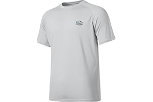 Willit Men's Rashguard Swim Shirt Short Sleeve UPF 50+ Sun Protection Clothing SPF Quick Dry Water Shirt