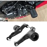 TOTHERIDER Motorcycle CB650R CBR650R Frame Sliders Crash Falling Protector Compatible with Honda CB650R E-Clutch CBR650R E-Clutch 2024 2025 Engine Guard Shield Falling Protection CBR 650R CB 650R