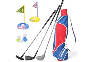 EP EXERCISE N PLAY Kids Golf Clubs Toy Set, EXERCISE N PLAY Deluxe Happy Young Golfer Sports Kit, 15 Piece Set for Promotion of Kids Physical and Mental Development