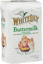 White Lily Self-Rising Buttermilk Corn Meal, 5 lb