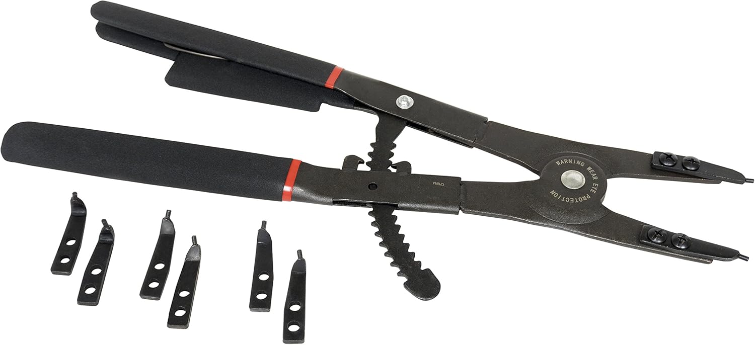 Lisle 67980 External SnapRing Ratchet Pliers Automotive