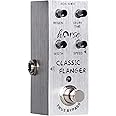 Flanger Pedal, Horse Electric Guitar Effects Pedals Mini Single Type DC 9V True Bypass (Silver)