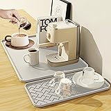 Silicone Coffee Mat - Removable Bar Mat with