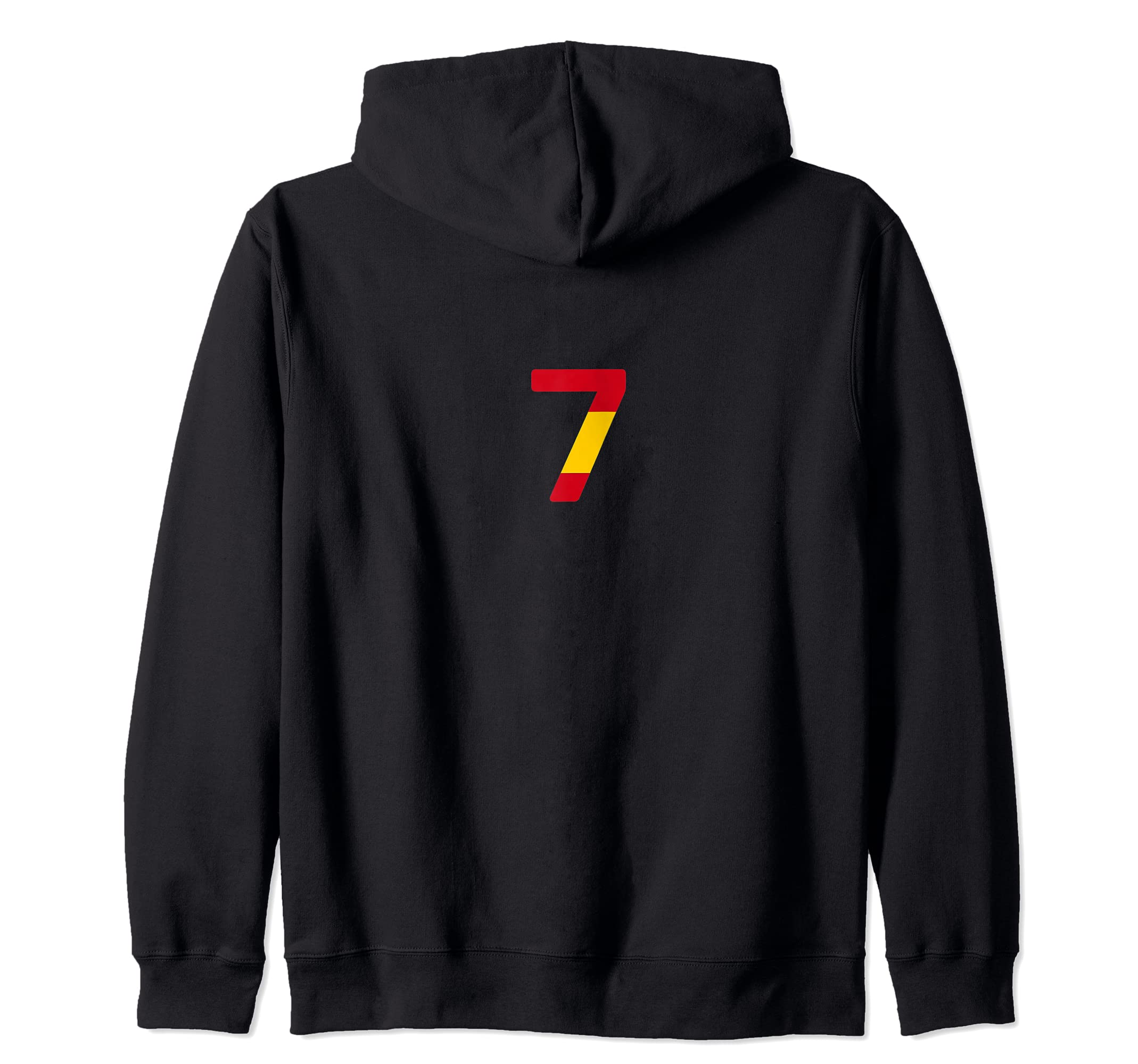 Flag Spain Zip Hoodie