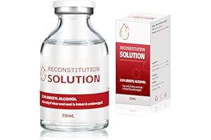 BUGGYBEDS Solution Bottle 1 Pack - 30ML Each in Shatterproof Glass Vials, Made in USA